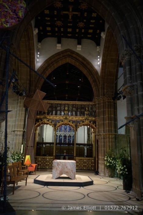 Alabaster Altar at Leicester Cathedral